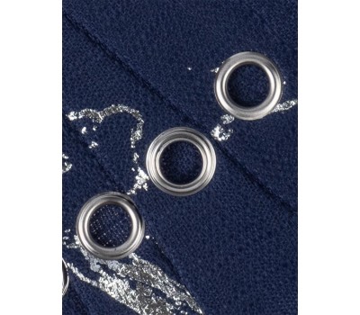 Штора для ванной ЕГ (550) Marble Штора для ванной синяя