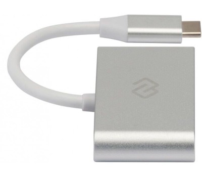 Картридер DIGMA CR-C2501-S, серебристый [cr-с2501-s]