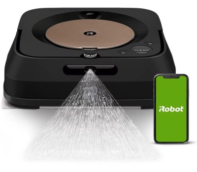 пылесосы IROBOT Робот-пылесос Braava Jet M6, 50Вт, черный/черный [m613240]