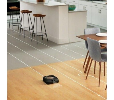 пылесосы IROBOT Робот-пылесос Braava Jet M6, 50Вт, черный/черный [m613240]