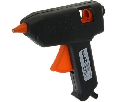 Клеевой пистолет SPARTA Клеевой пистолет, 11 мм, 80 Вт, 10 г/мин 93017
