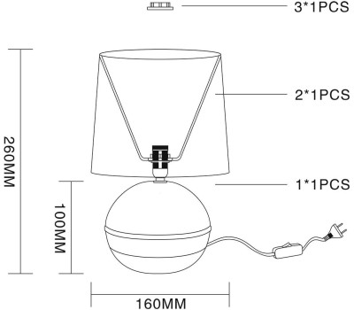 ESCADA 10169/L E14*40W Beige