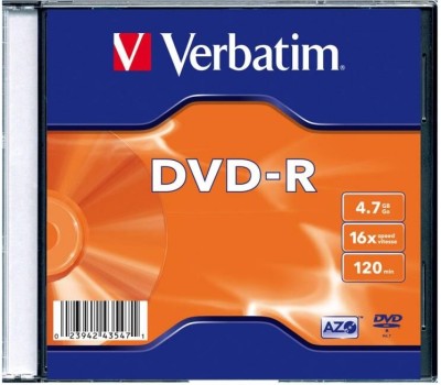 VERBATIM Диск 4.7Gb 16x Slim case (20шт) (43547)