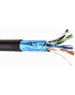 5bites Кабель FS5505-305CPE витая пара FTP/SOLID/5E/24AWG/COPPER/PE/BLACK/OUTDOOR/DRUM/305M