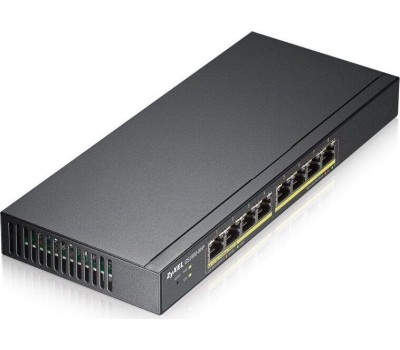 Коммутатор ZYXEL Коммутатор GS1900-8HP-EU0103F, управляемый