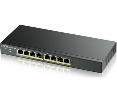 Коммутатор ZYXEL Коммутатор GS1900-8HP-EU0103F, управляемый