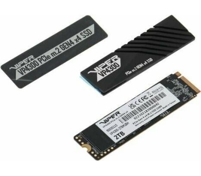 Накопитель SSD PATRIOT SSD накопитель Viper VP4300 VP4300-2TBM28H 2ТБ, M.2 2280, PCIe 4.0 x4, NVMe, M.2