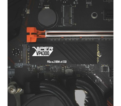 Накопитель SSD PATRIOT SSD накопитель Viper VP4300 VP4300-2TBM28H 2ТБ, M.2 2280, PCIe 4.0 x4, NVMe, M.2