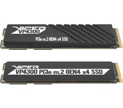Накопитель SSD PATRIOT SSD накопитель Viper VP4300 VP4300-2TBM28H 2ТБ, M.2 2280, PCIe 4.0 x4, NVMe, M.2
