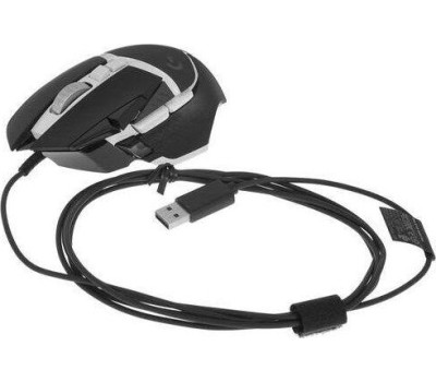 LOGITECH Мышь проводная G502 SE Hero, игровая, лазерная, USB, 25600dpi, черный и белый [910-005732]