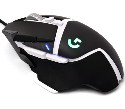 LOGITECH Мышь проводная G502 SE Hero, игровая, лазерная, USB, 25600dpi, черный и белый [910-005732]