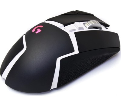 LOGITECH Мышь проводная G502 SE Hero, игровая, лазерная, USB, 25600dpi, черный и белый [910-005732]