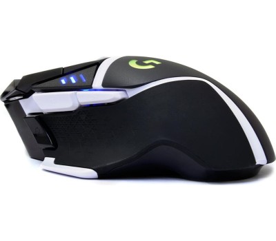 LOGITECH Мышь проводная G502 SE Hero, игровая, лазерная, USB, 25600dpi, черный и белый [910-005732]