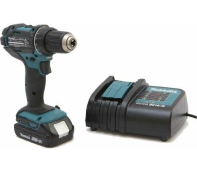 MAKITA Дрель-шуруповерт DDF482SYE, 1.5Ач, с двумя аккумуляторами