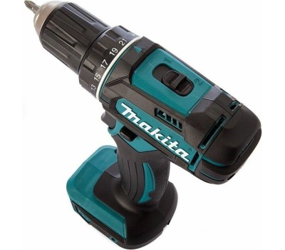MAKITA Дрель-шуруповерт DDF482SYE, 1.5Ач, с двумя аккумуляторами