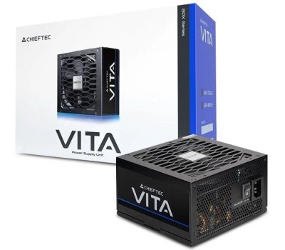 CHIEFTEC Блок питания Vita BPX-750-S Gen.5 half mod, 750Вт, 80 PLUS BRONZE, 120мм, черный, retail