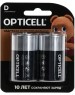OPTICELL D Батарейка Basic LR20, 2 шт