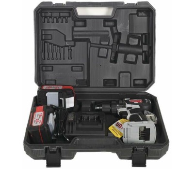 Дрель-шуруповерт ИНТЕРСКОЛ Ударная дрель-шуруповерт ДАУ-13/36В 50, 2Ач, с двумя аккумуляторами [850.2.2.70]