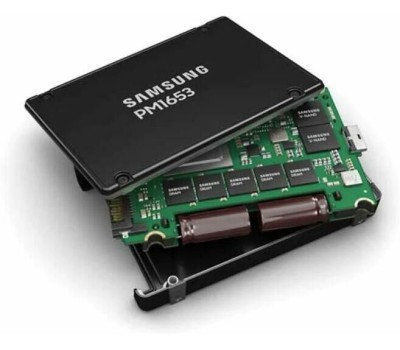 SAMSUNG 960ГБ Серверный SSD накопитель PM1653 SAS 4.0, 2.5