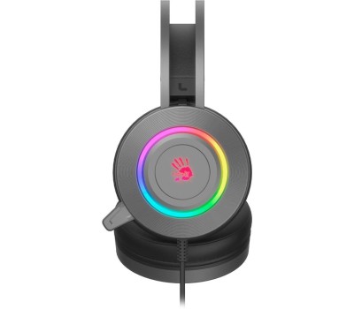A4TECH Гарнитура игровая Bloody G521S, для компьютера, мониторные, проводные, серый