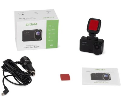 Видеорегистратор DIGMA Видеорегистратор FreeDrive 402W, черный