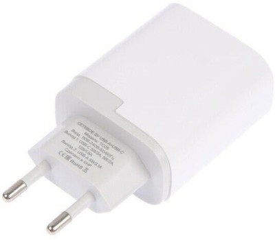 СЗУ PERO Сетевое зарядное устройство TC05, 1xUSB-A ,1xUSB-C, 18Вт, 3.1A, белый [тс05whpd]