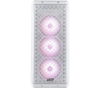 Корпус для ПК XPG Корпус DEFENDER WHITE [DEFENDER-WHCWW] (Midi-Tower, белый, TG, 120mm fan*3)