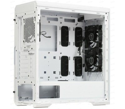 Корпус для ПК XPG Корпус DEFENDER WHITE [DEFENDER-WHCWW] (Midi-Tower, белый, TG, 120mm fan*3)