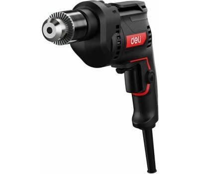 Дрель DELI Дрель-шуруповерт сетевая DE-CZ13-1E (680Вт, 13мм, 3000об/мин, 48000уд/мин, картон)
