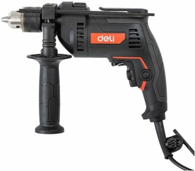 Дрель DELI Дрель-шуруповерт сетевая DE-CZ13-1E (680Вт, 13мм, 3000об/мин, 48000уд/мин, картон)