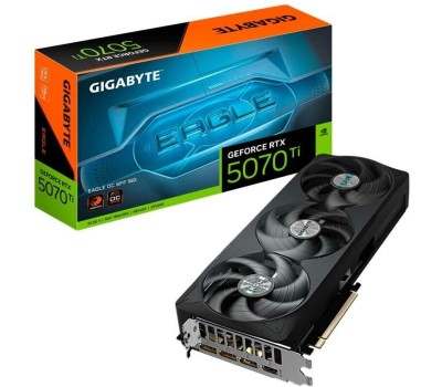 Видеокарта GIGABYTE Видеокарта RTX5070Ti EAGLE OC SFF 16GB GDDR7 256bit 3xDP HDMI 3FAN RTL