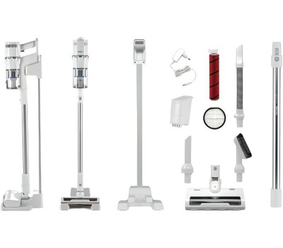 HAIER Вертикальный пылесос (handstick) HVC250, 250Вт, белый/белый [fg02u0m00ru]