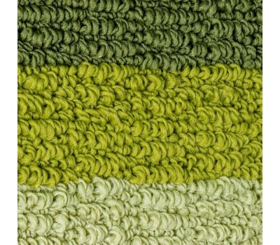 САНАКС - Коврик в ванную СТАР-ЛООП, двойной, ЗЕЛЁНЫЙ, 550 х 900, 550 х 450 мм, 100% полиэстер 00824