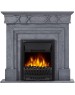 Камин электрический FIRELIGHT Каминокомплект : Очаг Classic EFP/P-1020LS, портал Antico Classic серый