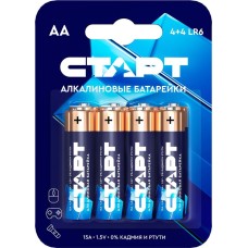Алкалиновая батарейка СТАРТ (19207) LR6-BL8 N
