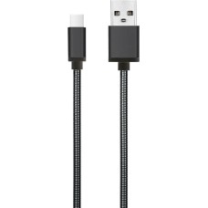 Кабель AKSBERRY (6900278680017) X160 Spring USB A-Type C, графит