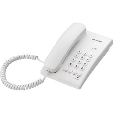 Телефон проводной MAXVI CS-02 white