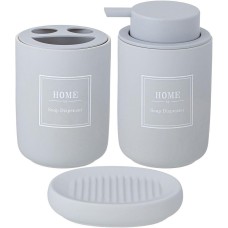 Аксессуары д/ванной комнаты LEFARD НАБОР ДЛЯ ВАННОЙ КОМНАТЫ 3 ПР. 400 МЛ 755-268