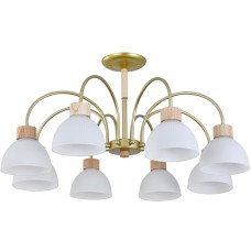 Светильник ESCADA 150005/8R E27*60W Gold/Wood