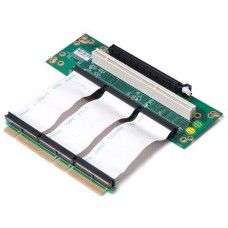CHENBRO Raiser card Riser card, 2U, 2-Slot, PCI-e 16x 1slot & 64bit PCI-X,Cable Link 100mm (80H09323201B0)
