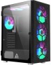 MONTECH Корпус ATX X3 Glass, Midi-Tower, без БП, черный [x3 glass bl]