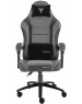 Кресло компьютерное игровое ZONE 51 Кресло игровое Invader x-weave, ткань, до 110кг, шарнирные подлокотники, серый