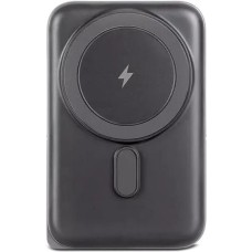 TTEC Внешний аккумулятор портативный ReCharger Pro M LCD 10.000mAh MagSafe Compatible PD 20W Powerbank с подставкой. Цвет: черный