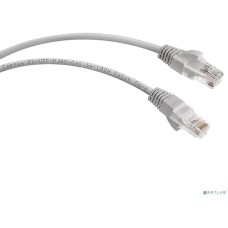 Cabeus PC-UTP-RJ45-Cat.6a-1.5m-LSZH Патч-корд U/UTP, категория 6а (10G), 2xRJ45/8p8c, неэкранированный, серый, LSZH, 1.5м