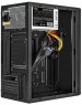 Корпус для ПК Exegate EX299224RUS Корпус Minitower ExeGate BAA-303U-UNS350 (mATX, БП UNS350 с вент. 12см, 2*USB+1*USB3.0, HD Audio, черный)