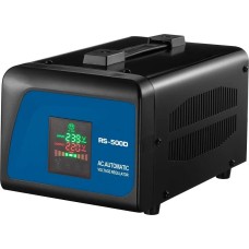 REDBO RS-500D Стабилизатор напряжения автомат. однофазный (220В,500VA,140-260В, дисплей, релейный)