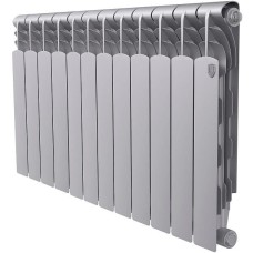 Радиатор ROYAL THERMO Радиатор Revolution Bimetall 500 2.0/Silver Satin – 12 секц