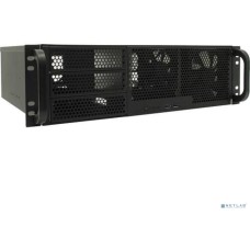 Procase RM338-B-0 Корпус 3U server case,3x5.25+8HDD,черный,без блока питания,глубина 380мм, MB CEB 12
