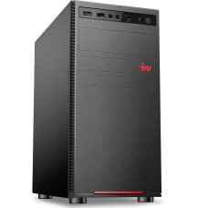 IRU Компьютер Planio 320A5SEV Tower AMD Ryzen 3 3200G, DDR4 8ГБ, 256ГБ SSD, AMD Radeon Vega 8, FreeDOS, черный [2166875]