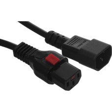 LANMASTER Шнур питания LAN-PP13L/14-2.0-BK C13-С14 проводник.:3x0.75мм2 2м 220В 10А черный